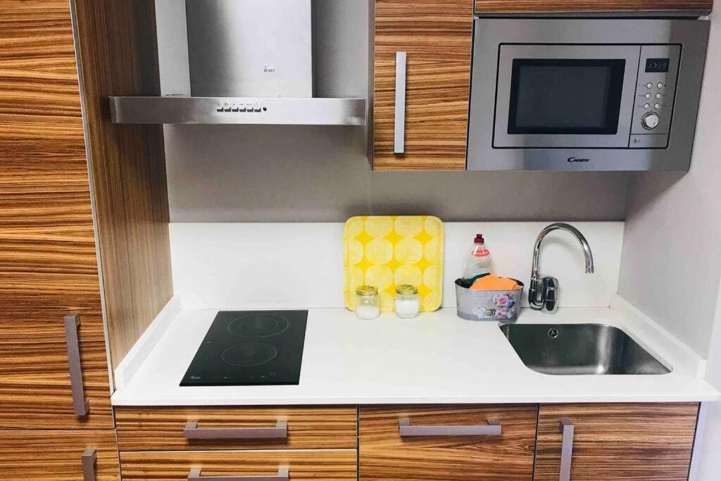 Loft Con Entrada Autonoma/Terraza/Wifi En Centro Apartman A Coruña Kültér fotó